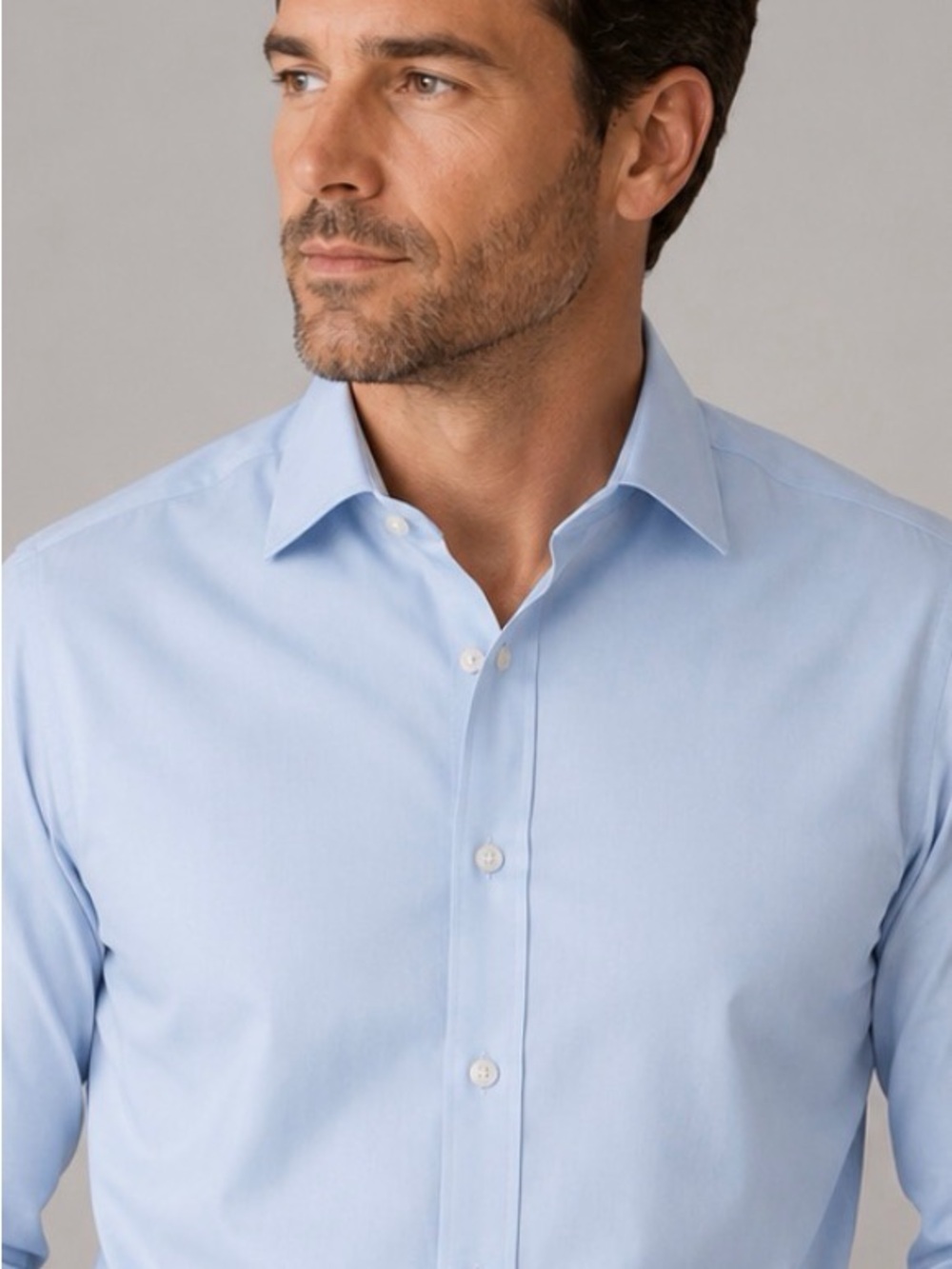 Club Room Men's Sky Blue Dress Shirt
